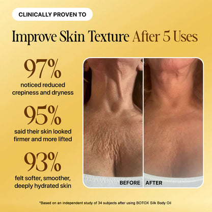 AIRCREAM® Botox Silk Body Oil Rediscover confidence with firmer, smoother, radiant skin