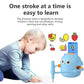 Drawing Robot for Kids Voice Interactive Educational Smart Art Painting Machine Montessori Painting Learning Toys Pink/Blue