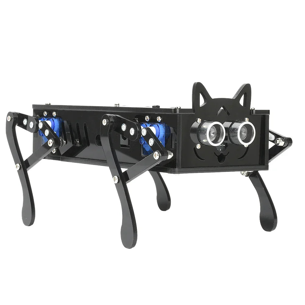 Four-Legged Robot Dog Bionic Intelligent Programming Development Robot Remote Control Robot Dog Electronic Pet Diy Kit