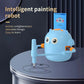 Drawing Robot for Kids Voice Interactive Educational Smart Art Painting Machine Montessori Painting Learning Toys Pink/Blue