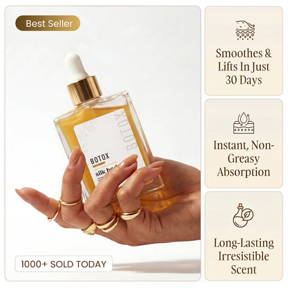 AIRCREAM® Botox Silk Body Oil Rediscover confidence with firmer, smoother, radiant skin